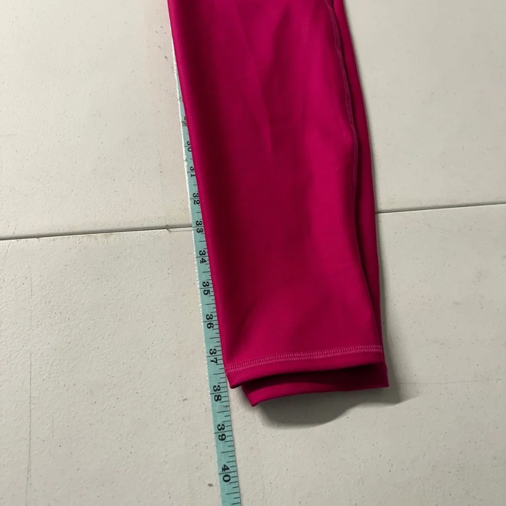 Alo Yoga Pink High Waist Airlift Leggings Large RN 87370 Hot Pink Gym Pilates